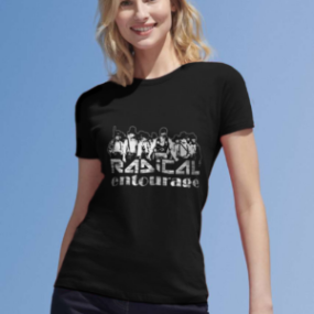Tricou "Radical Entourage" Logo Nativii - damă