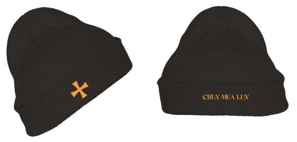 Căciulă "Crux Mea Lux" Galben