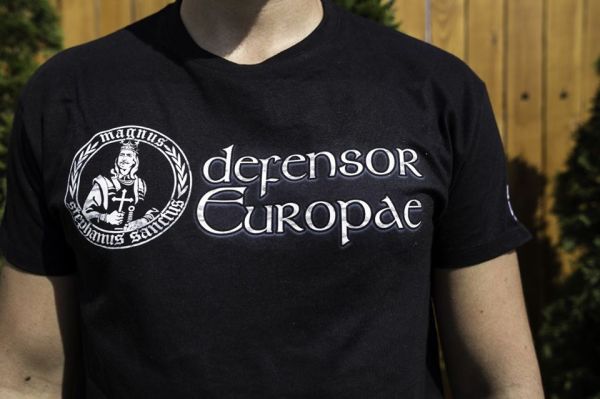 Tricou Ștefan cel Mare - Defensor Europae - imagine 2