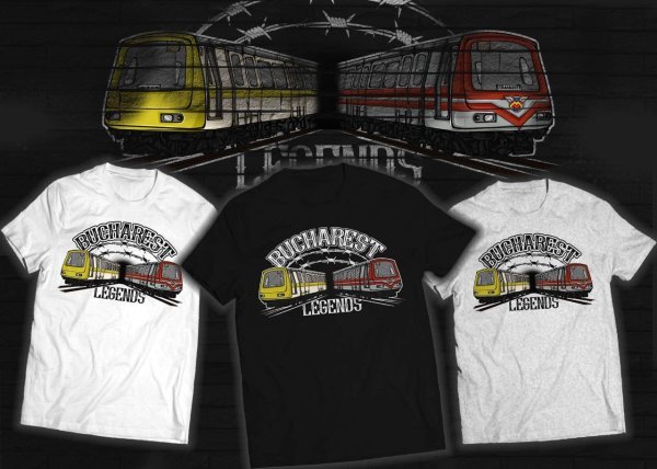 Tricou - Bucharest Legends
