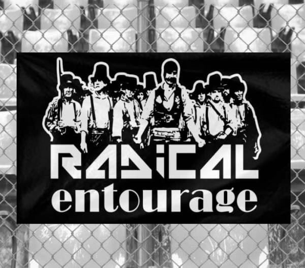 Steag "Radical Entourage" Nativii - Negru
