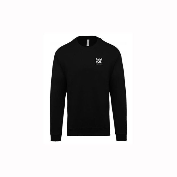 Bluză "Radical Entourage" brodat Black x White - imagine 2