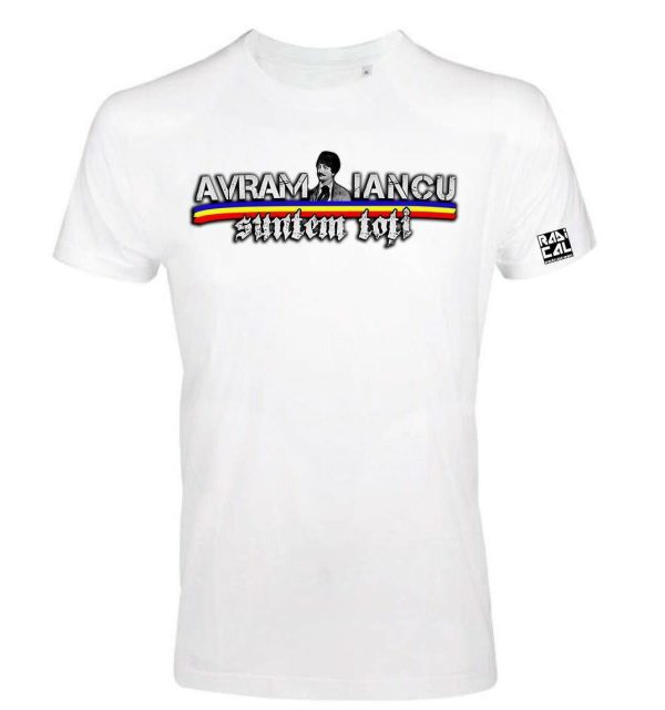 Tricou "Avram Iancu" Alb