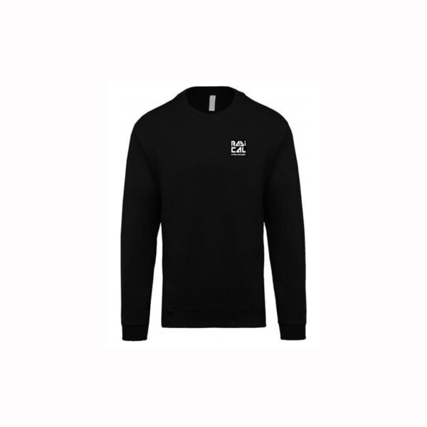 Bluză "Radical Entourage" brodat Black x White - imagine 2