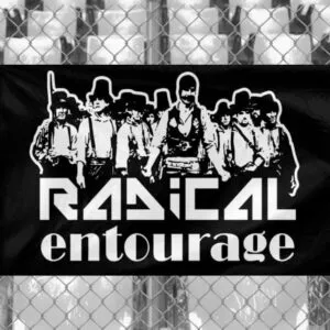 Steag "Radical Entourage" Nativii - Negru