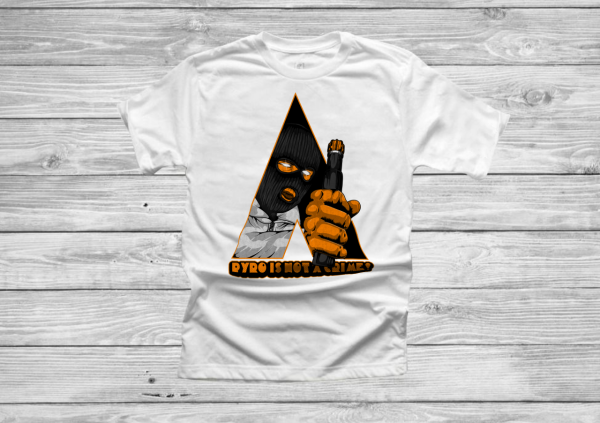 Tricou Pyro is not a crime - Alb