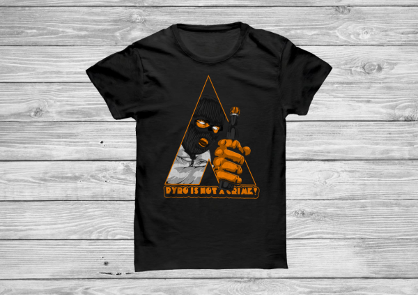 Tricou Pyro is not a crime - Negru