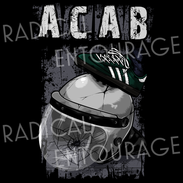 Tricou ACAB - Helmet - Negru - imagine 2