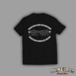 Tricou "Prieteni noi nu căutăm" - Negru