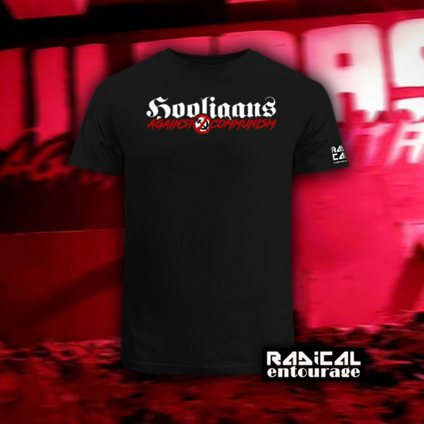 Tricou "Hooligans against communism"