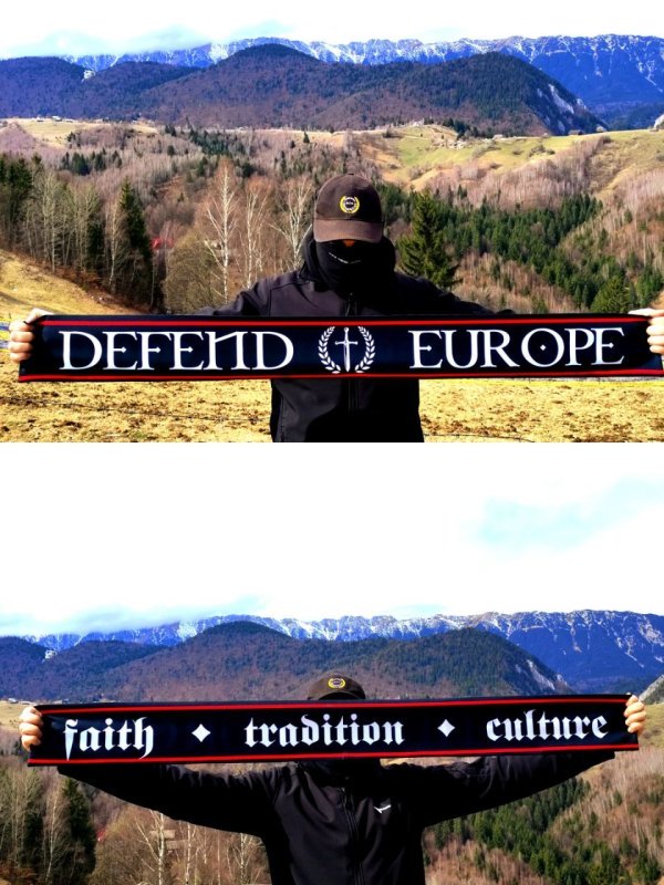 Eșarfă " Defend Europe" - imagine 2
