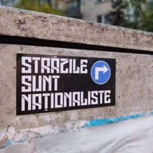 Set 100 stickere "Străzile Sunt Naționaliste"