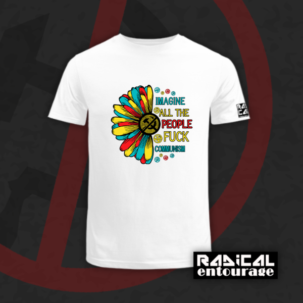 Tricou "Imagine" - Alb