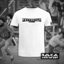 Tricou Entourage - Mergi pe calea ta - Alb