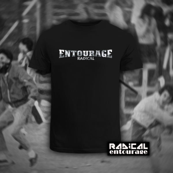 Tricou Entourage - Mergi pe calea ta - Negru