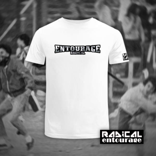 Tricou Entourage - Mergi pe calea ta - Alb