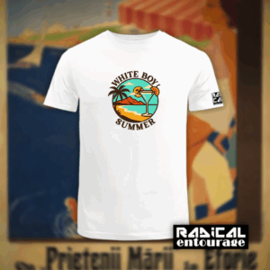 Tricou White Boy Summer - alb
