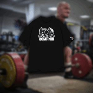 Tricou Powerlifting România Oversize
