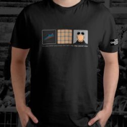 Tricou The Right Way - Albastru/Rosu
