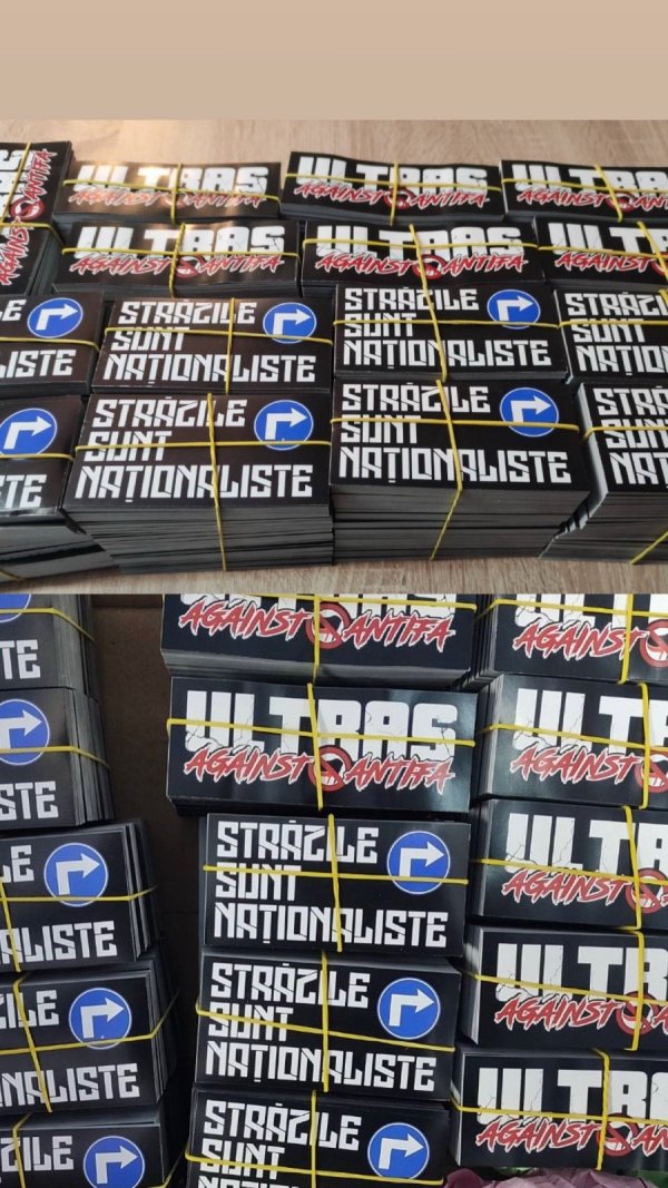 Set 100 stickere Ultras Against Antifa - imagine 3