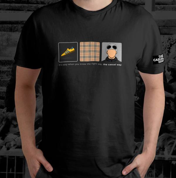 Tricou The Right Way - Galben/Albastru