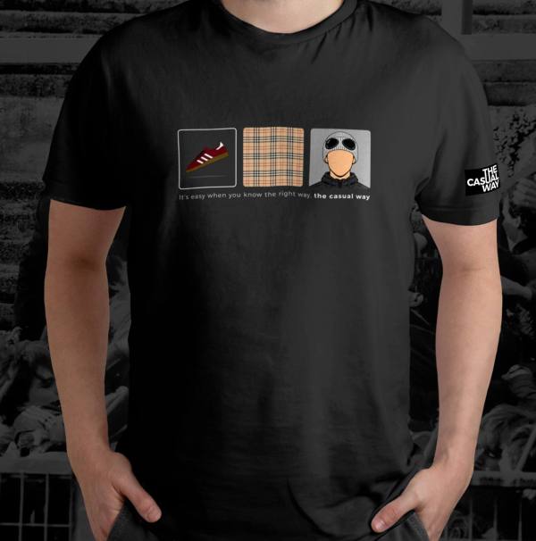 Tricou The Right Way - Visiniu/Alb