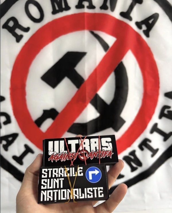 Set 100 stickere Ultras Against Antifa - imagine 2