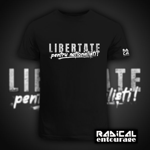 Tricou Libertate pentru naționaliști - Negru - imagine 6