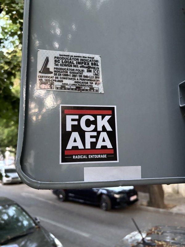 Set 100 stickere FCK AFA