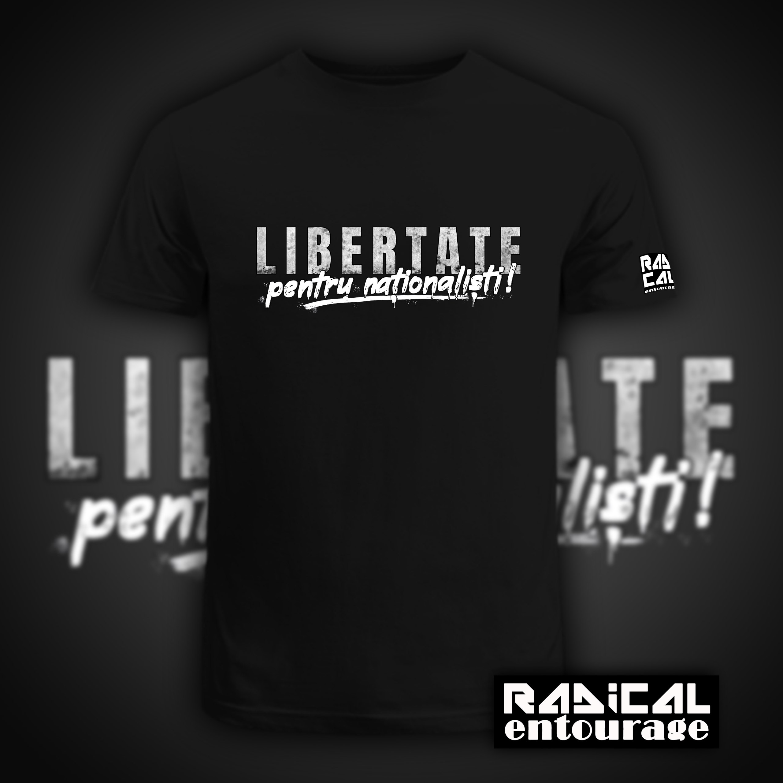 Tricou Libertate pentru naționaliști - Negru - imagine 6